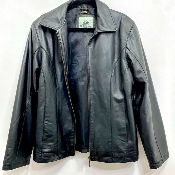 BURK’S BAY LEATHER Ladies Coat Jacket - Picture 3 of 15